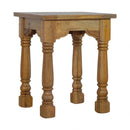 Country Solid Mango Wood End Table by Lavishway | Side Tables-60126