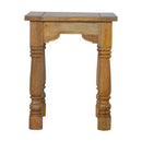 Country Solid Mango Wood End Table by Lavishway | Side Tables-60127