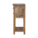 Country Solid Wood 3 Drawers Telephone Table by Lavishway | Side Tables-21299
