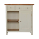 Country 3 Drawers & 1 Door Cabinet by Lavishway | Cupboards-21282