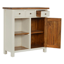 Country 3 Drawers & 1 Door Cabinet by Lavishway | Cupboards-21281