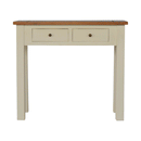 Country White Painted 2 Drawers Console Table by Lavishway | Hallway Console Table-21274