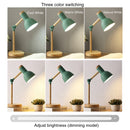 Nordic Wooden & Iron LED Desk Lamp by Lavishway | Table Lamps-39990