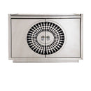 Crystal Mirrored 2 Doors & 1 Drawer Chest by Lavishway | Chest Of Drawers-25796