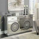 Crystal Mirrored 4 Door & 3 Drawers Sideboard by Lavishway | Sideboards-25779