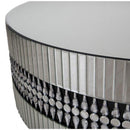 Crystal Mirrored Circular Coffee Table by Lavishway | Coffee Tables-25776