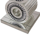 Crystal Mirrored Circular Side Table by Lavishway | Side Tables-25763