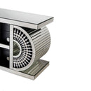 Crystal Intricate Mirrored Detailing TV Unit by Lavishway | TV Units Cabinets-25741