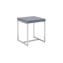 Cuba High Gloss Lacquer Side Table by Lavishway | Side Tables-23255