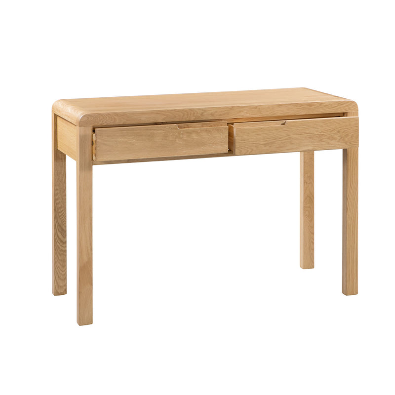 Curve Solid Oak Dressing Table & Stool by Lavishway | Dressing Table & Stools-20459