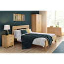 Curve Solid Oak 6 Drawers Chest by Lavishway | Chest Of Drawers-20428