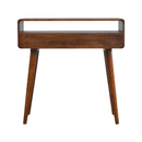 Martino Curved 2 Drawers Console Table by Lavishway | Hallway Console Table-21267