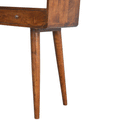 Martino Curved 2 Drawers Console Table by Lavishway | Hallway Console Table-21269