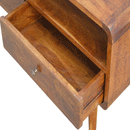 Martino Curved 2 Drawers Media Unit by Lavishway | TV Units Cabinets-21262