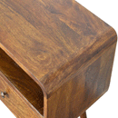 Martino Chestnut 2 Drawers Media Unit by Lavishway | TV Units Cabinets-21255