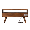 Martino Chestnut 2 Drawers Media Unit by Lavishway | TV Units Cabinets-21251