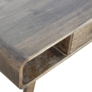 Martino 2 Drawers Curved Coffee Table by Lavishway | Coffee Tables-21180