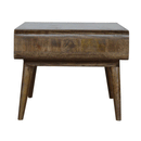 Martino 2 Drawers Curved Coffee Table by Lavishway | Coffee Tables-21176