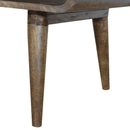 Martino 2 Drawers Curved Coffee Table by Lavishway | Coffee Tables-21183