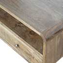 Martino Curved Grey Media Unit by Lavishway | TV Units Cabinets-21195