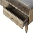 Martino Curved Grey Media Unit by Lavishway | TV Units Cabinets-21194