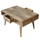 Martino 2 Drawers Curved Coffee Table by Lavishway | Coffee Tables-21179