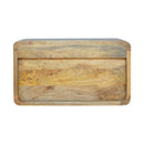 Curved Wall Mounted 2 Drawers Bedside Table by Lavishway | Bedside Tables-22925