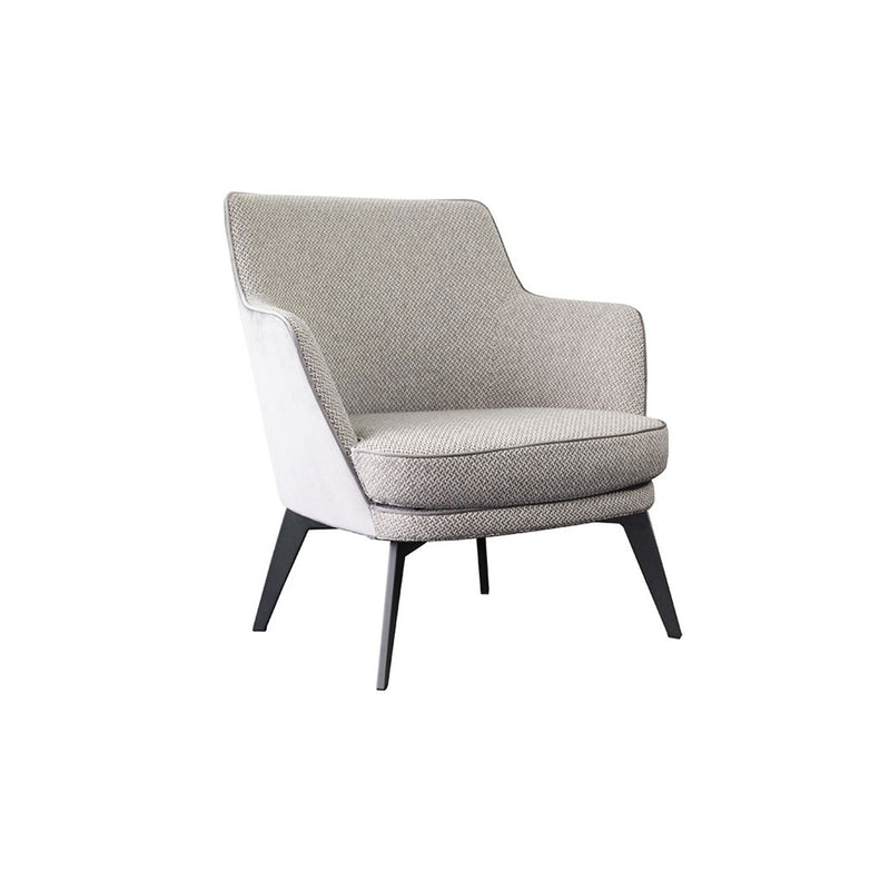 Cyril Modern Beige Fabric Armchair by Lavishway | Fabric Sofas-23245