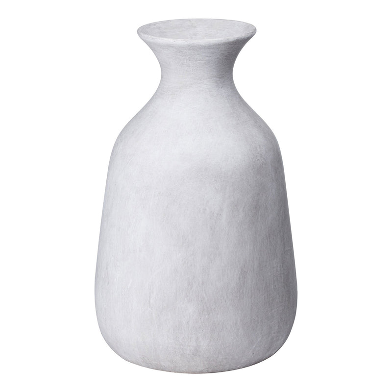 Darcy Natural Stone Finish Ople Vase by Lavishway | Vases-50982