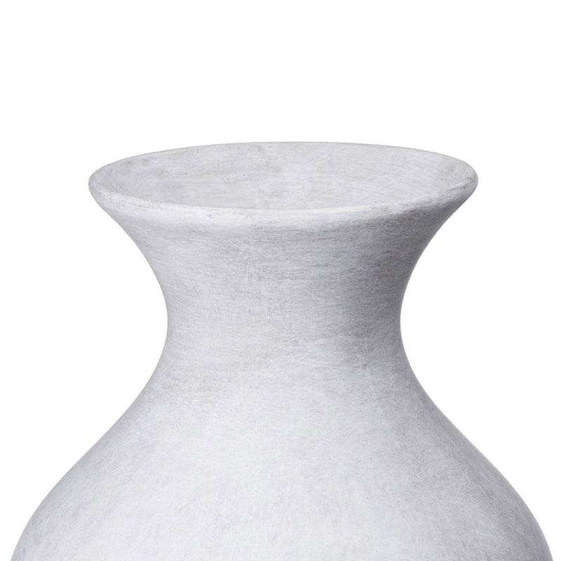 Darcy Natural Stone Finish Ople Vase by Lavishway | Vases-50983