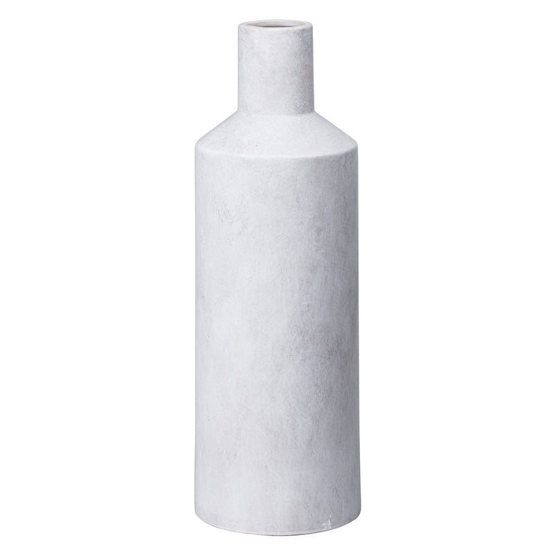 Darcy Natural Stone Finish Sutra Vase by Lavishway | Vases-50979