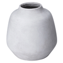 Darcy Natural Stone Finish Wide Ople Vase by Lavishway | Vases-51048