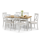 Davenport Ivory Painted Wooden Dining Chair by Lavishway | Dining Chairs-20423
