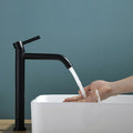 Contemporary Style Mid Curved Bathroom Tap by Lavishway | Bathroom Faucet-49385
