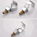 Waterfall Style Curved Shape Bathroom Tap by Lavishway | Bathroom Faucet-49349