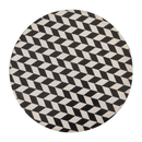 Deco Black Resin Inlay Top End Table by Lavishway | Side Tables-60490