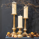 Decorative Brass Effect Candle Holder by Lavishway | Candle Holders-50882