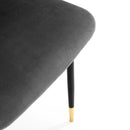 Delaunay Modern Velvet Dining Chair by Lavishway | Dining Chairs-20416