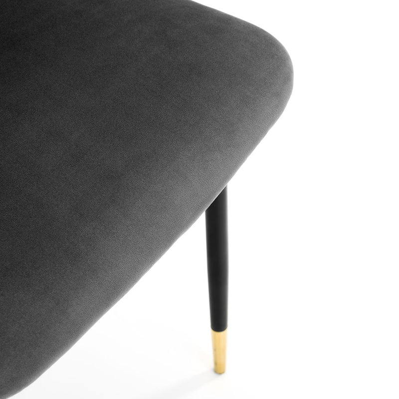 Delaunay Modern Velvet Dining Chair by Lavishway | Dining Chairs-20416