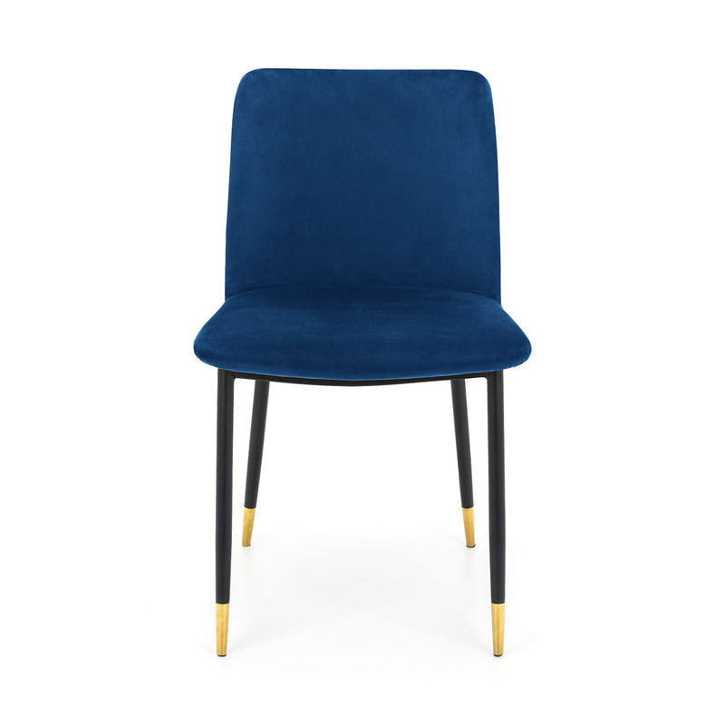 Delaunay Modern Velvet Dining Chair by Lavishway | Dining Chairs-20411