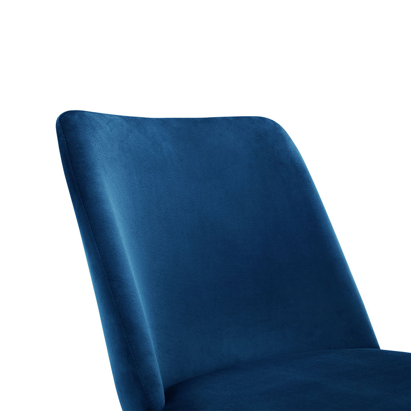 Delaunay Modern Velvet Dining Chair by Lavishway | Dining Chairs-20409