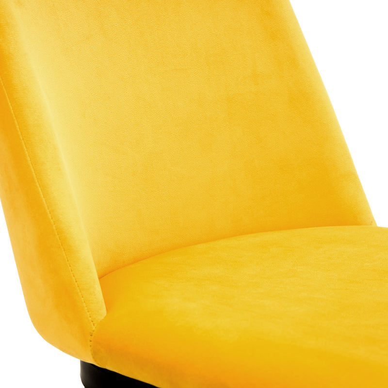 Delaunay Modern Velvet Dining Chair by Lavishway | Dining Chairs-20418
