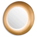 Devant Gold Rimmed Wall Mirror by Lavishway | Wall Mirrors-50401