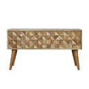 Diamond Carved Storage Hallway Bench by Lavishway | Benches & Storage Benches-60410