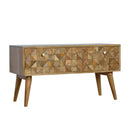 Diamond Carved Storage Hallway Bench by Lavishway | Benches & Storage Benches-60409