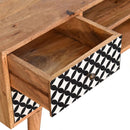 Diamond Printed 1 Door & 2 Drawers TV Unit by Lavishway | TV Units Cabinets-60327