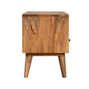 Diamond Screen Printed 2 Drawers TV Unit by Lavishway | TV Units Cabinets-60371