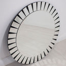 Diana Glass Console Table & Round Mirror by Lavishway | Wall Mirrors-25665