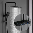 Digital Temperature Display Black Shower Set by Lavishway | Bathtub Faucets-49700