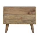 District Pattern 2 Drawers Mini Cabinet by Lavishway | Hallway Cabinets-60231